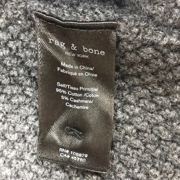 💥 Rag & Bone Cardiff Shawl Cardigan - Picture 8 of 8